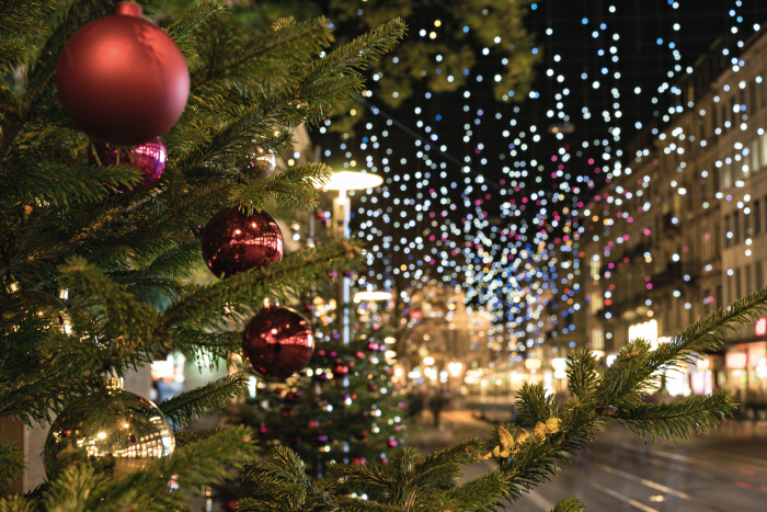 Switzerland Winter: Zuerich, Weihnachtsimpression